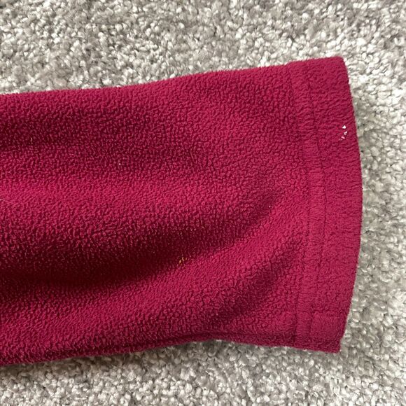 Columbia Jacket Womens Small Pink Magenta Soft Fleece Full Zip Hiking Outdoor - Picture 12 of 16